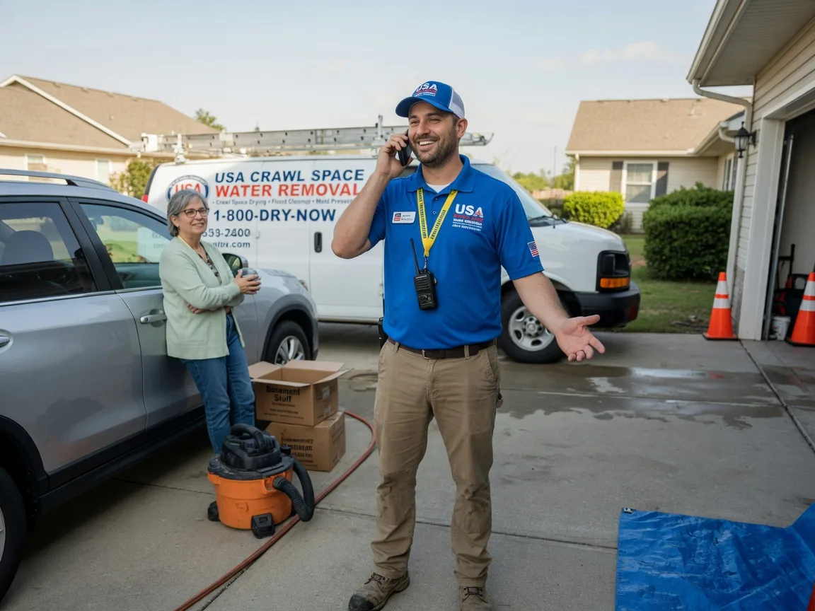 Crawl Space Water Removal Buena Vista, VA FAQs
